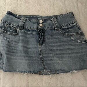 Denim Mini Skirt
